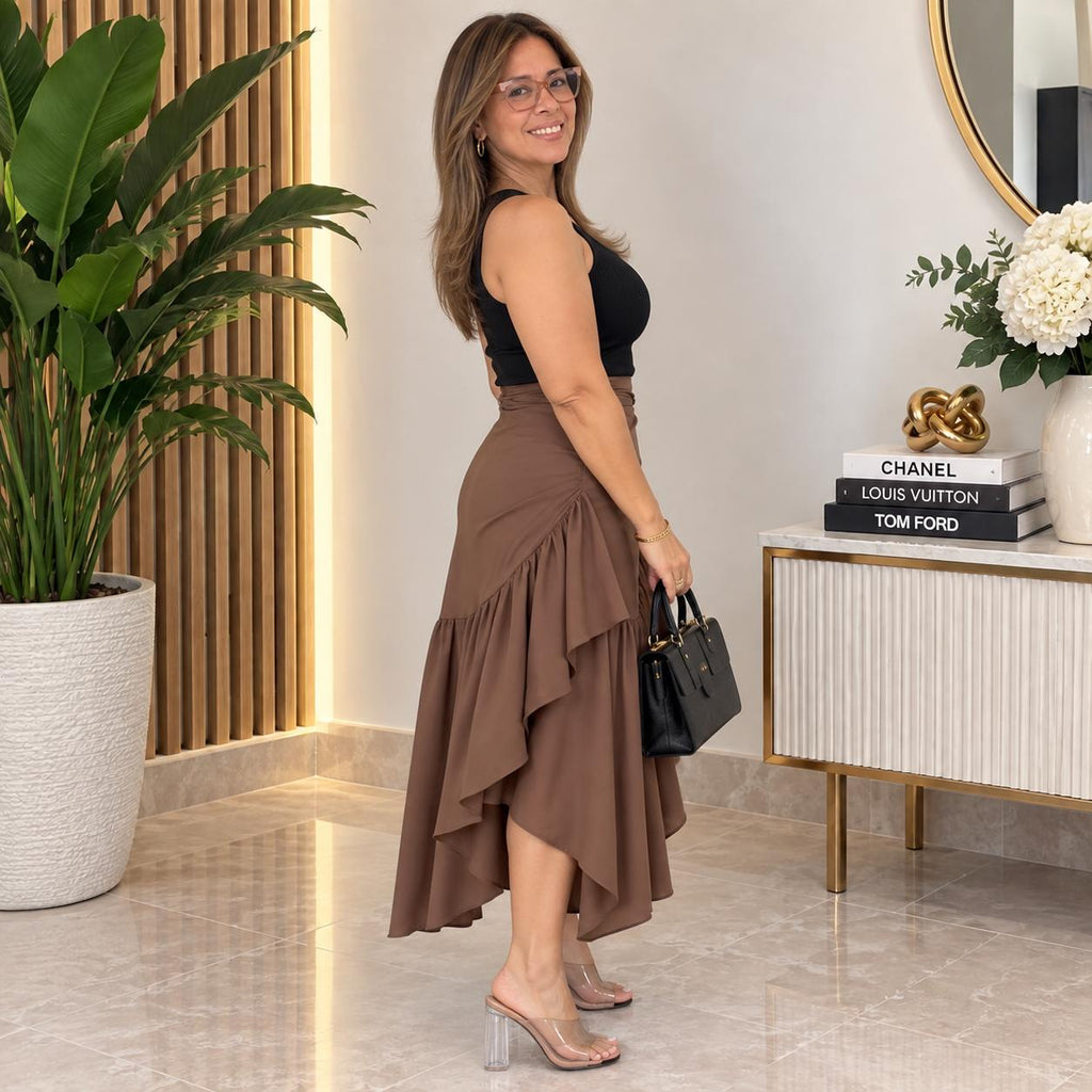 Falda cruzada