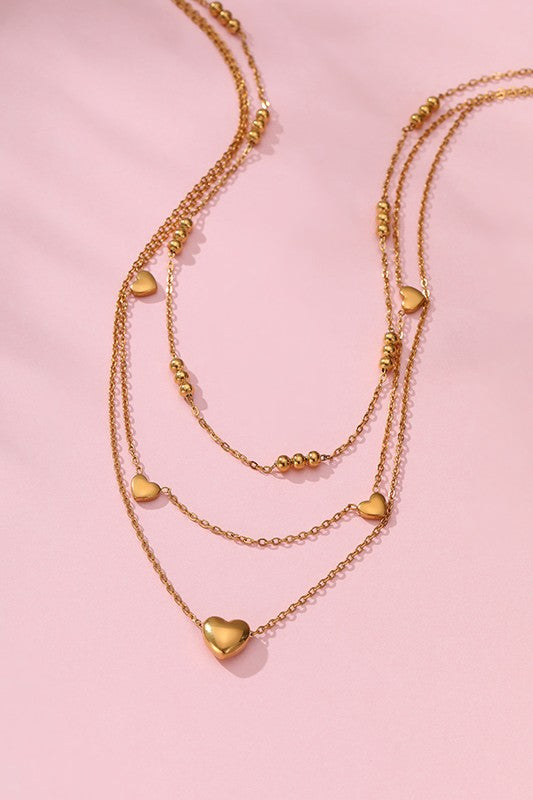 Collar con corazón