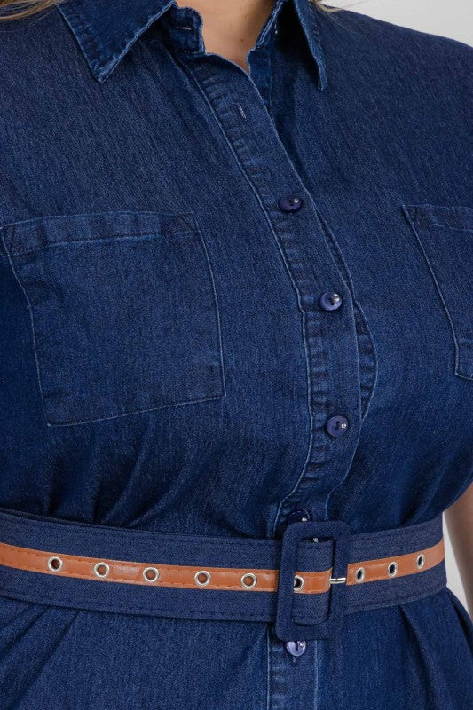 Vestido mezclilla