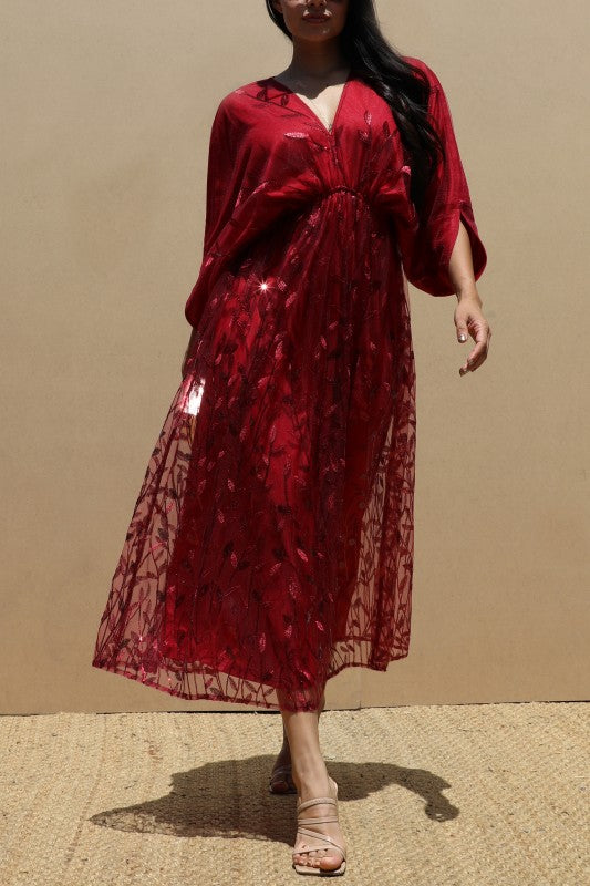 Vestido con lentejuelas