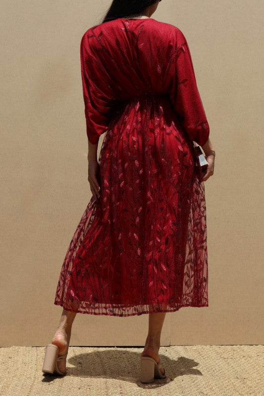 Vestido con lentejuelas