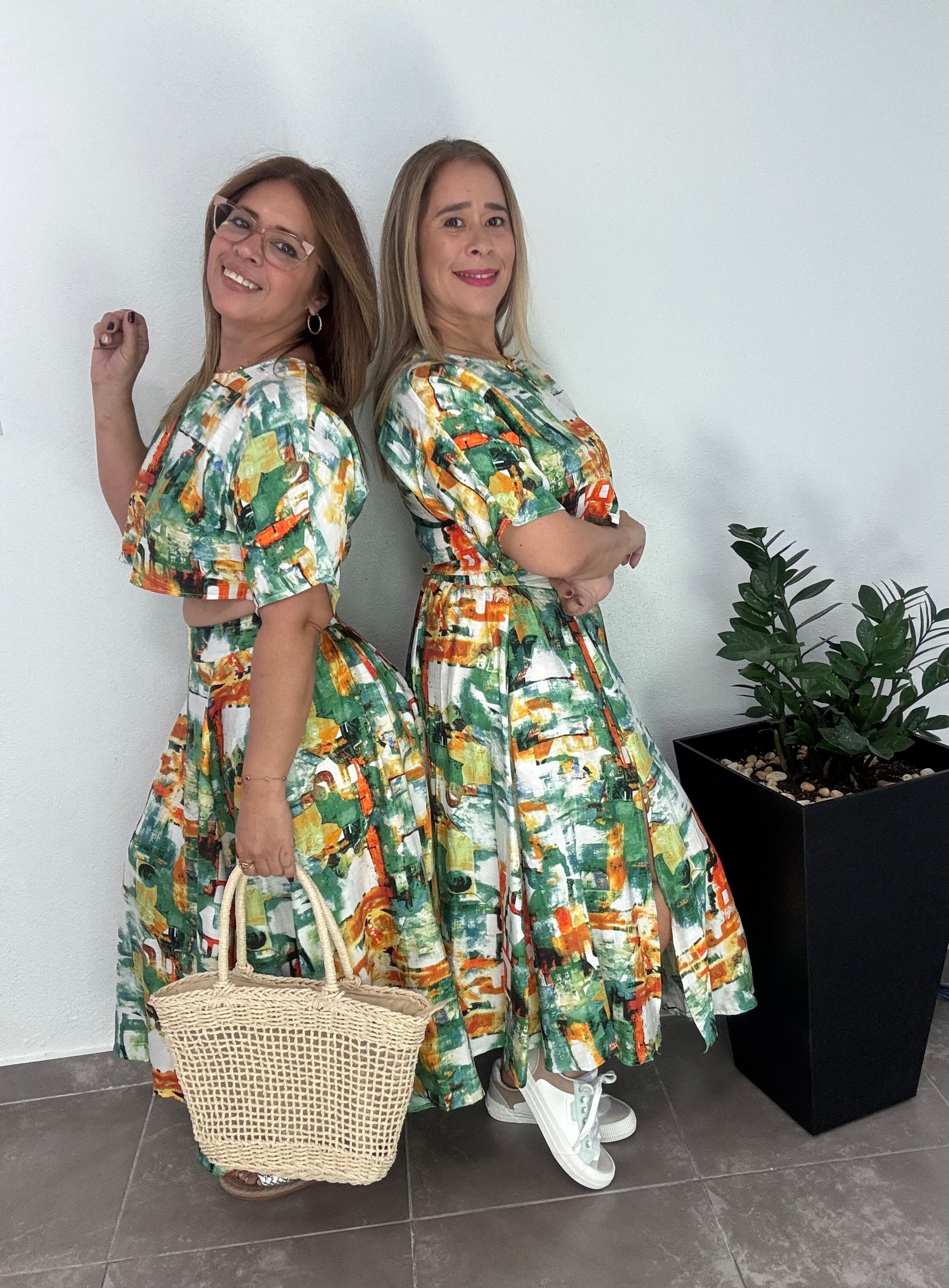 Conjunto de Top y Falda
