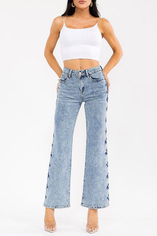 Pantalón mezclilla clara