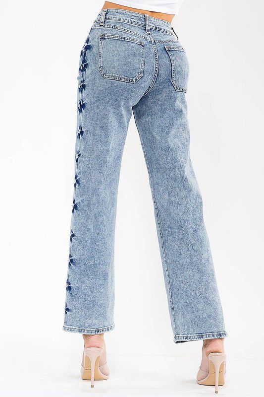 Pantalón mezclilla clara