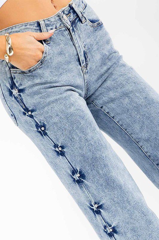 Pantalón mezclilla clara